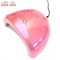 Preview: LED UV Lampe metallic pink 48Watt