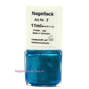 Nagellack Nr. 07 Ocean-Blue-Metallic 11ml