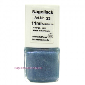 Nagellack Nr. 23 Glitzer-Blau 11ml