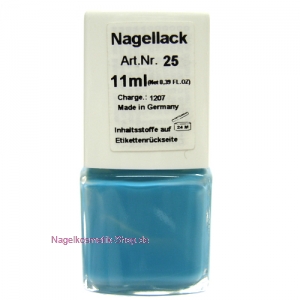 Nagellack Nr. 25 Blue-Soft 11ml