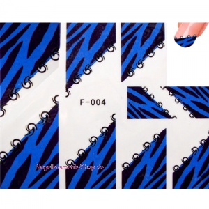 French  Nail Art Sticker F-004