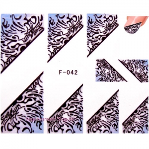 French  Nail Art Sticker F-042
