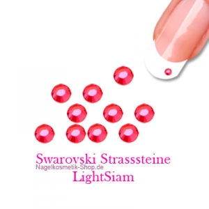 Swarovski Strasssteine 100 Stk. Light Siam