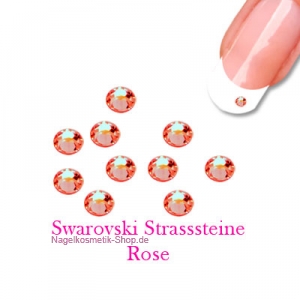 Swarovski Strasssteine 100 Stk. Rose