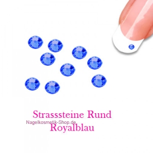 Glitter Strasssteine ca. 100 Stk./Farbe Royalblau