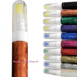 Nailart Glitter-Pen Kupfer
