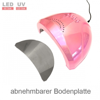 LED UV Lampe pink metallic