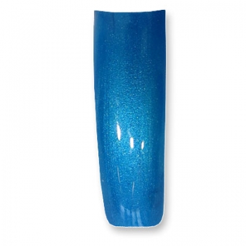 UV Farbgel metallic Azur Blau