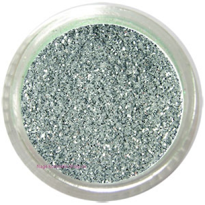 Glitterstaub Glitzerstaub Silber Nageldesign