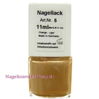 Nagellack Nr. 05 Metallic-Gold 11ml
