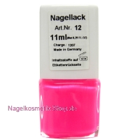 Nagellack Nr. 12 Leuchtend-Pink 11ml