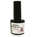Rubber Builder-Gel/ Modellage-Gel 10 ml Pinselflasche